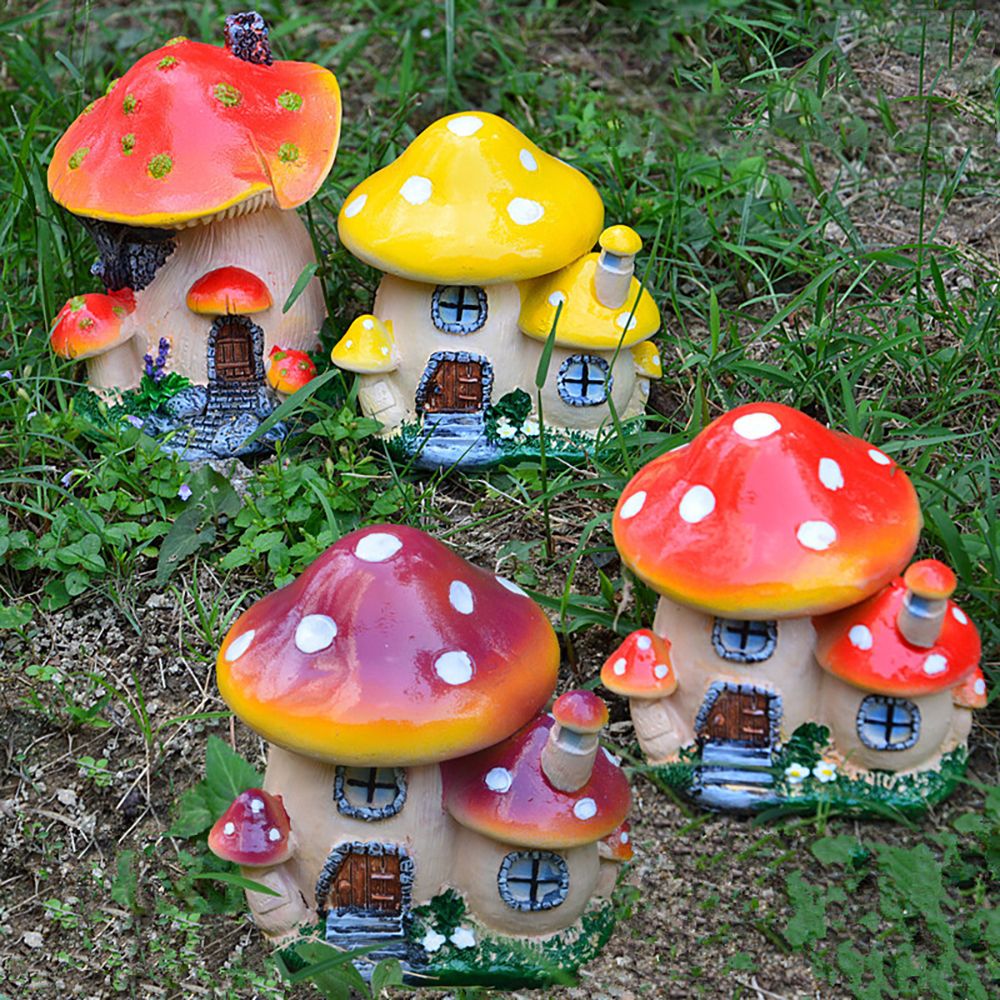 Thu Nhỏ Nhà Nấm Nhựa Vườn Cổ T - đánh giá và giá Home Decor Za