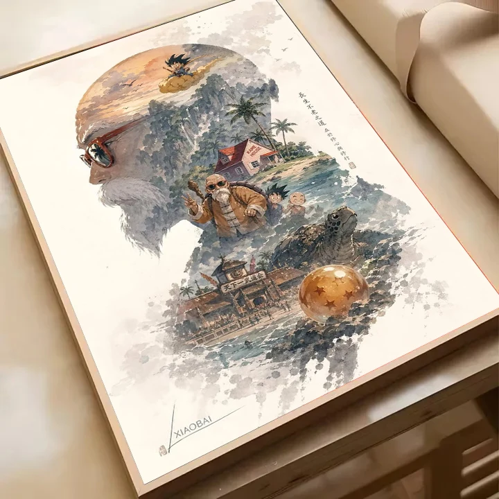 Dragon Ball Goku Frieza Anime  - đánh giá và giá Home Decor Magazine
