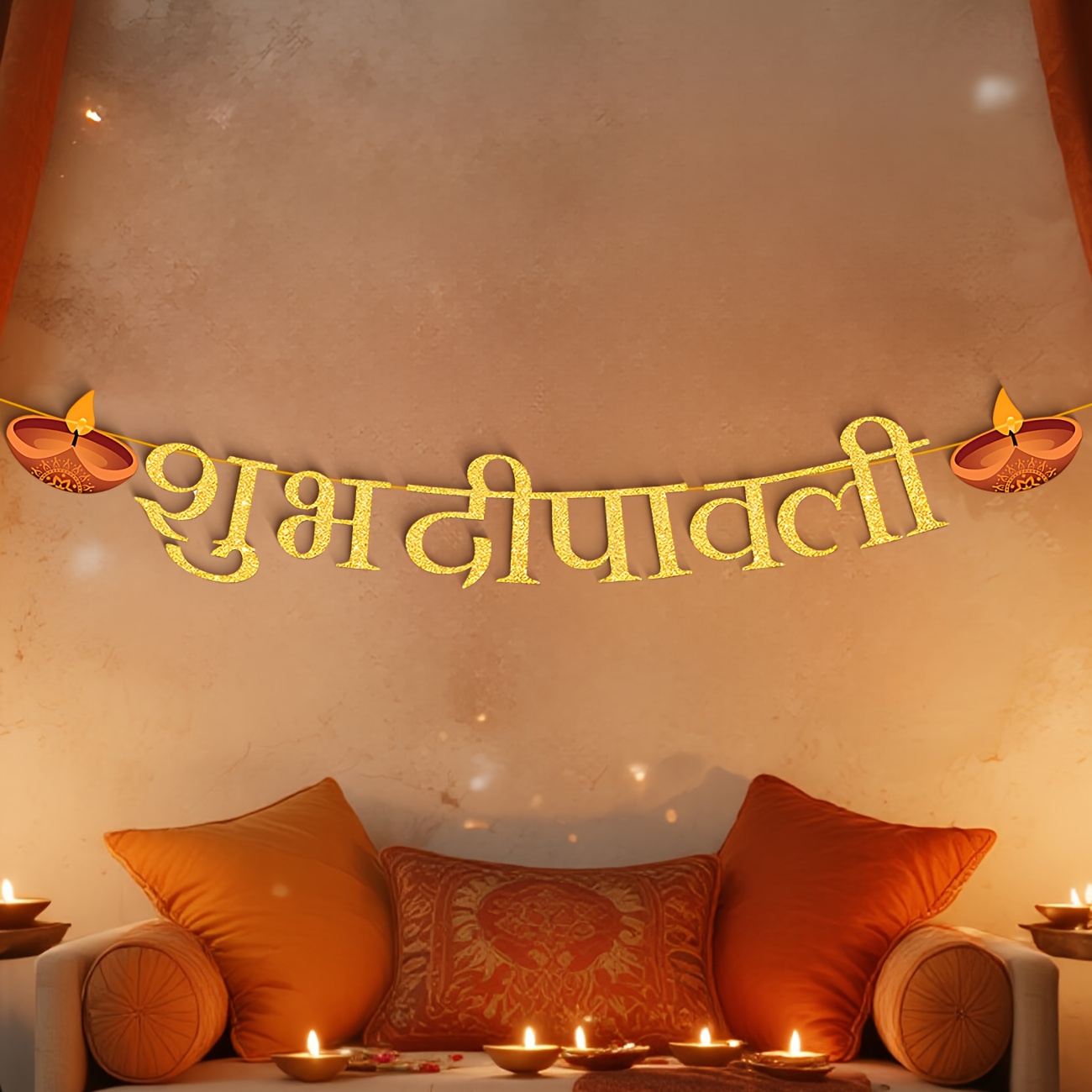 Diwali Party Decorations Happy - đánh giá và giá Home Decor Indonesia