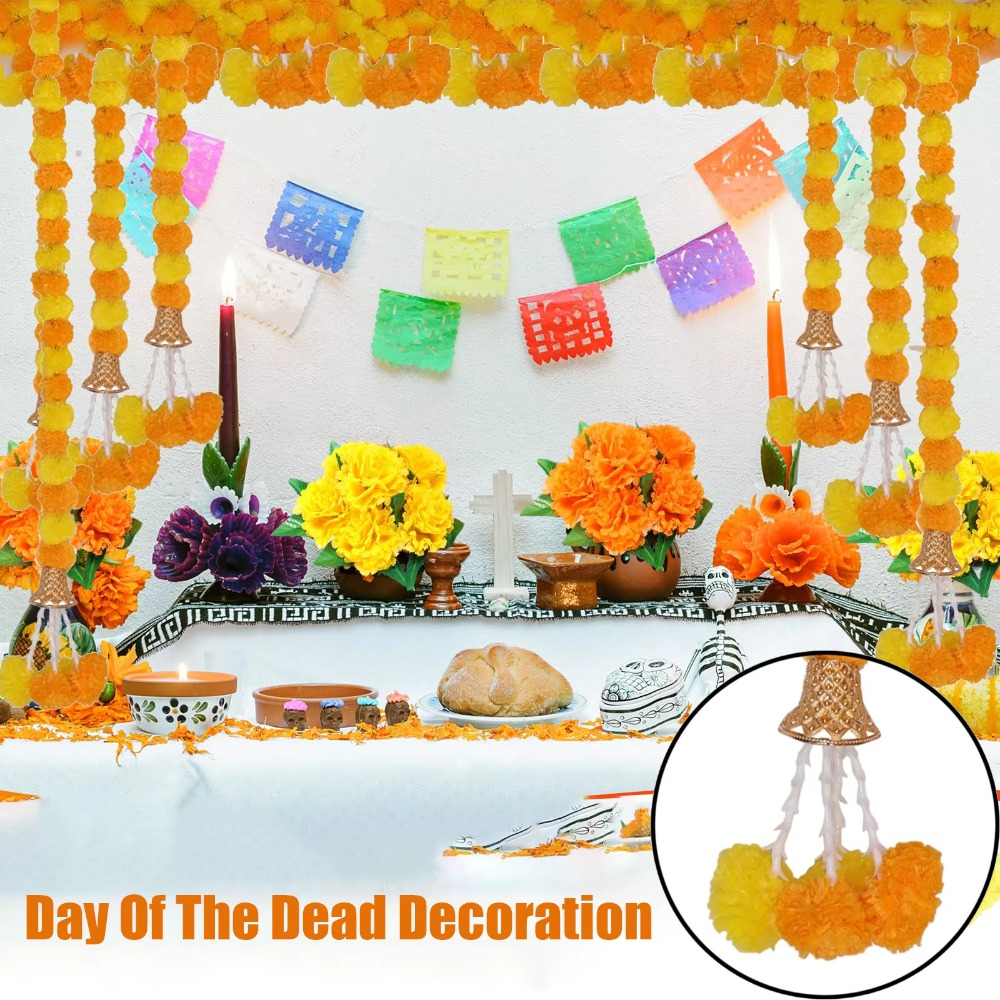 Long Strands Artificial Marigo - đánh giá và giá Home Decor Indonesia